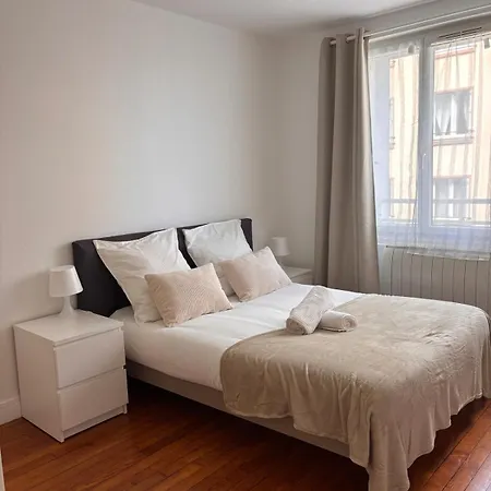Elegant T3 Vue & Confort En Plein Centre Apartman Breszt